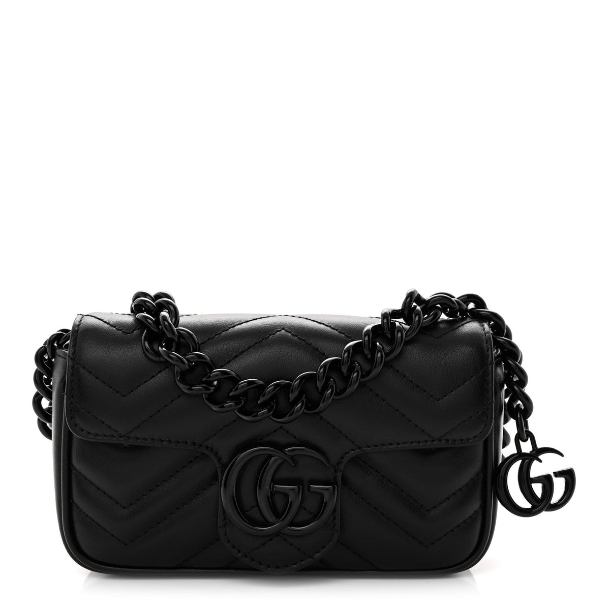 Calfskin Belt Bag - Black