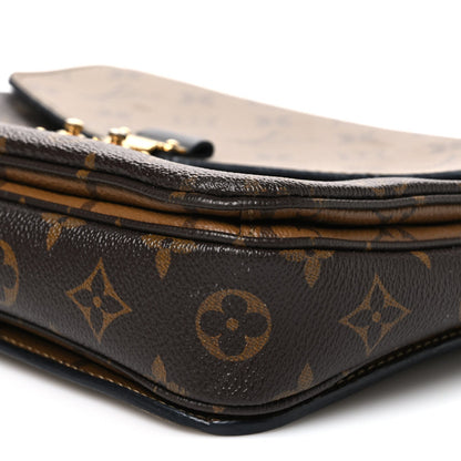 Reverse Monogram Pochette Metis Handbag