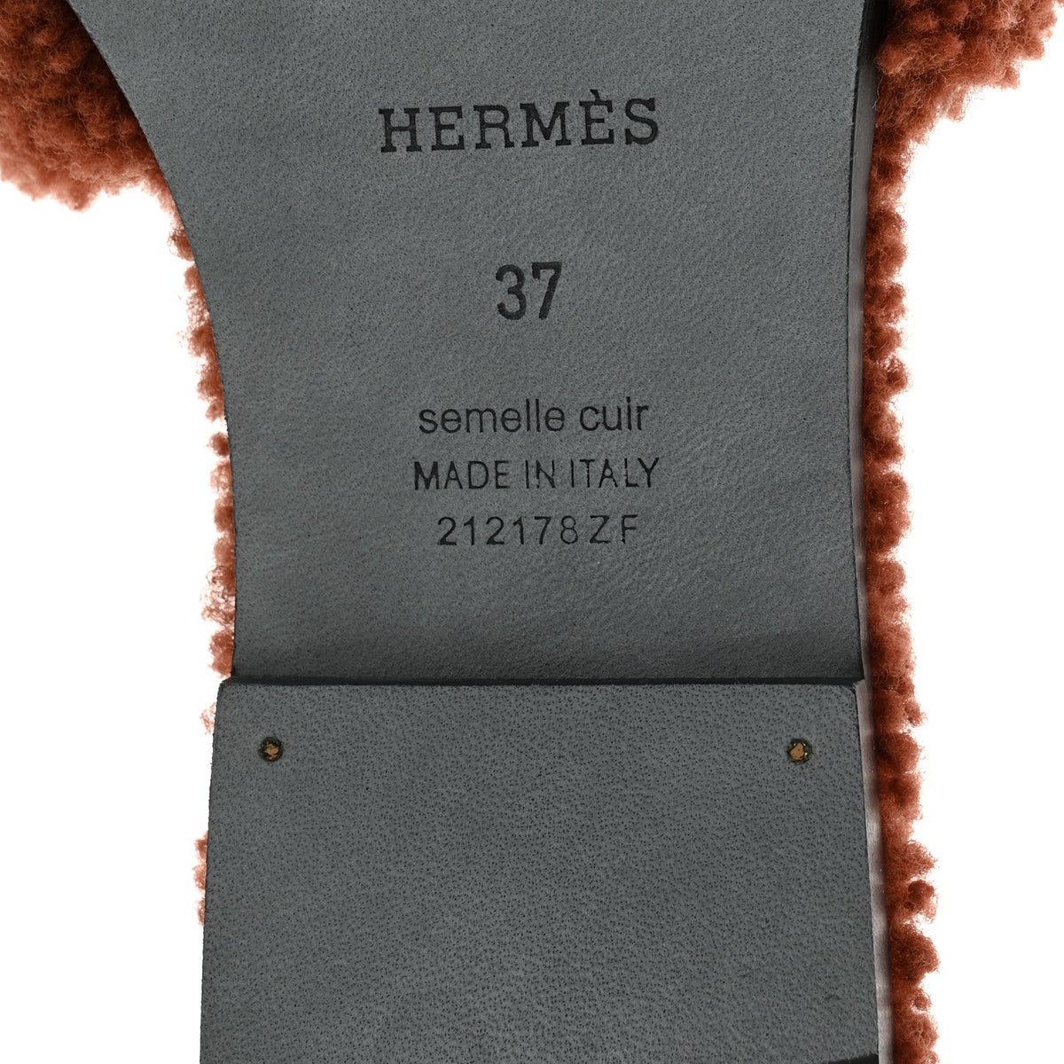 Hermes Woolskin Oran Women's Shoes