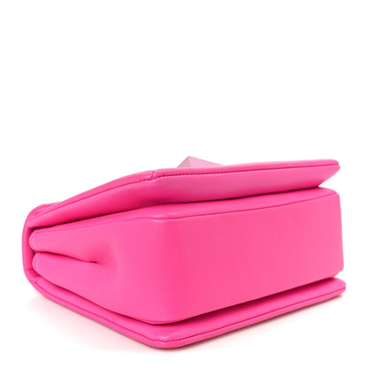 Nappa Clutch Bag - Pink