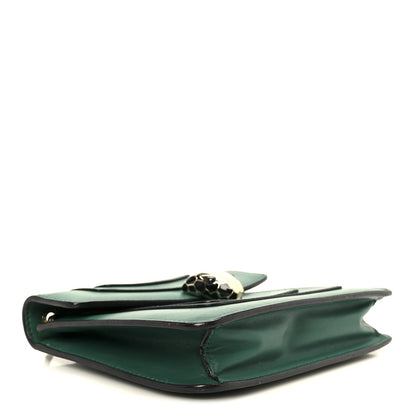 Small Calfskin Crossbody Bag - Green