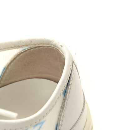 Louis Vuitton Technical Fabric Calfskin Women's Monogram Stellar Sneakers 35 Blue