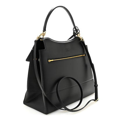 Medium Calfskin Handbag - Natural