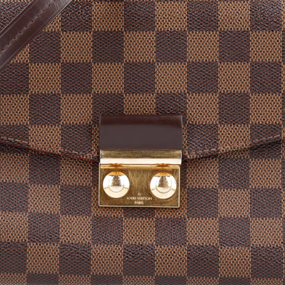 Damier Ebene Croisette Handbag