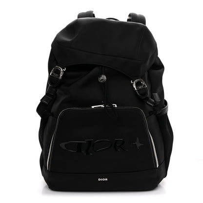 Nylon Backpack - Black
