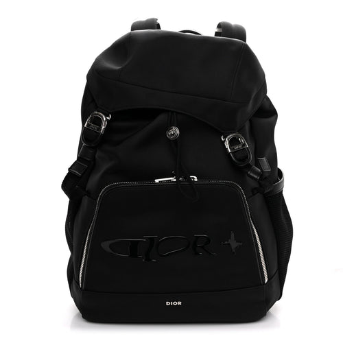 Nylon Backpack - Black