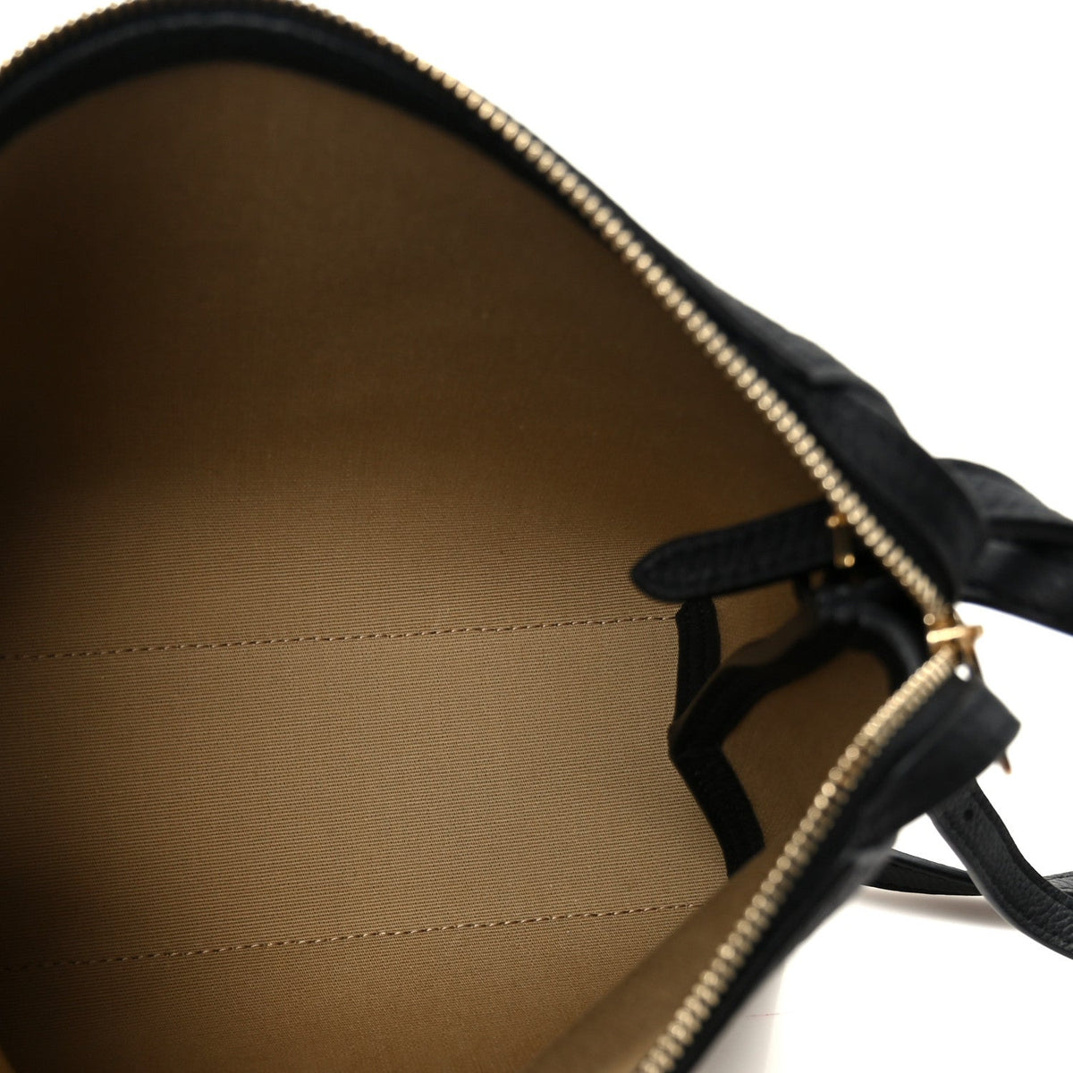 Medium Calfskin Canvas Crossbody Bag - Black