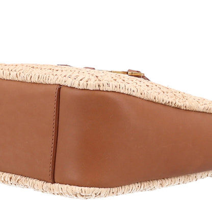 Calfskin Hobo Bag - Natural