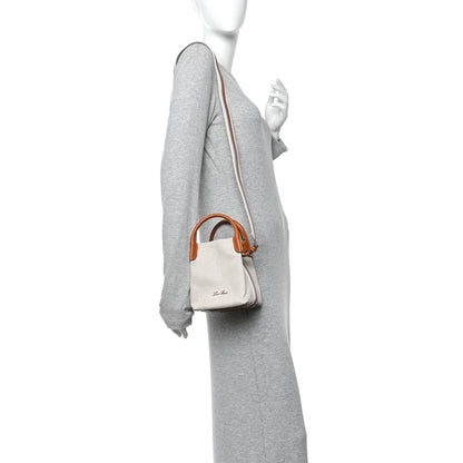 Calfskin Handbag - Natural