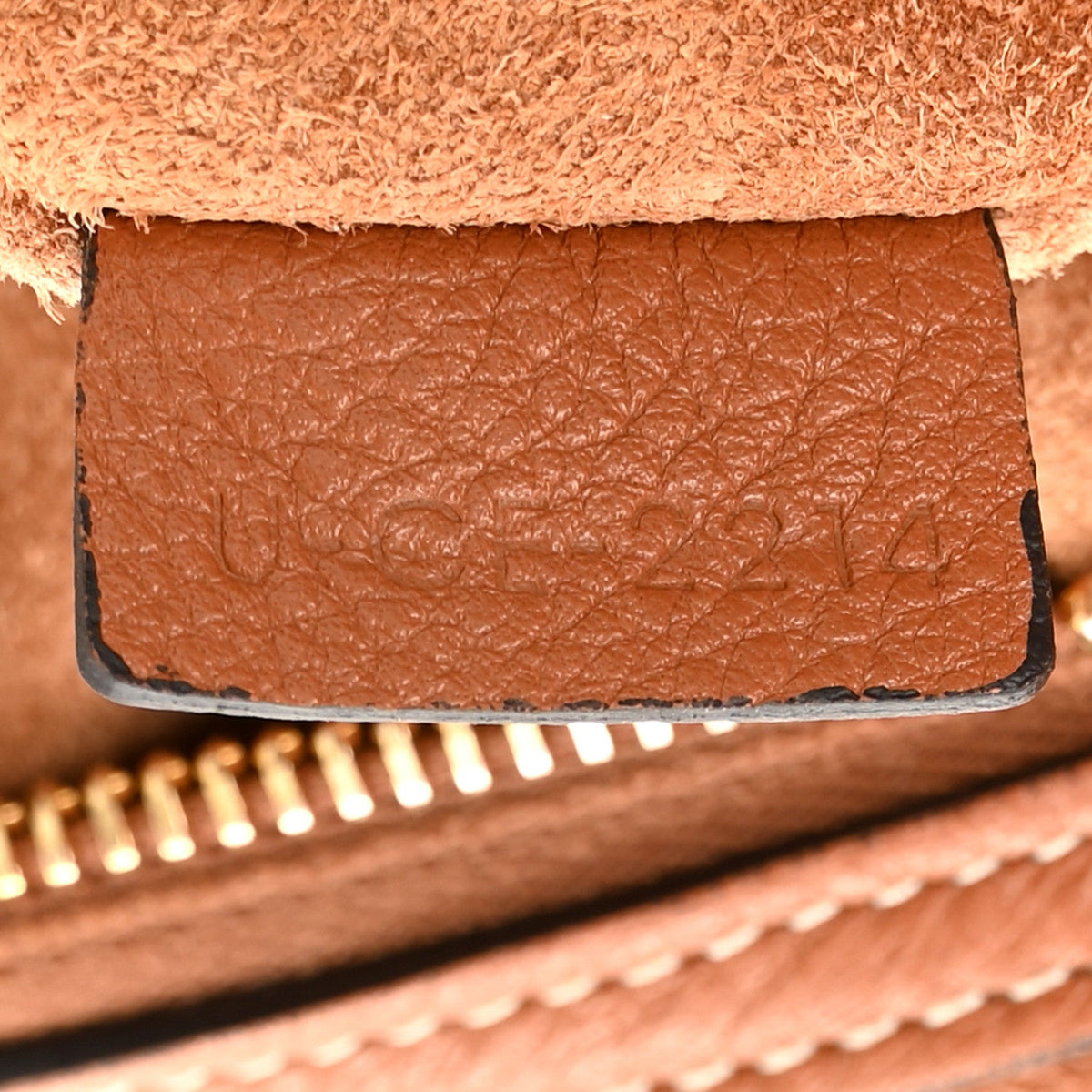Small Calfskin Shoulder Bag - Tan