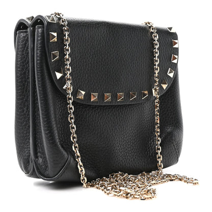 Calfskin Crossbody Bag - Black