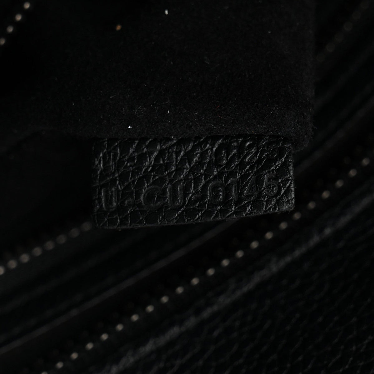 Calfskin Travel Bag - Black
