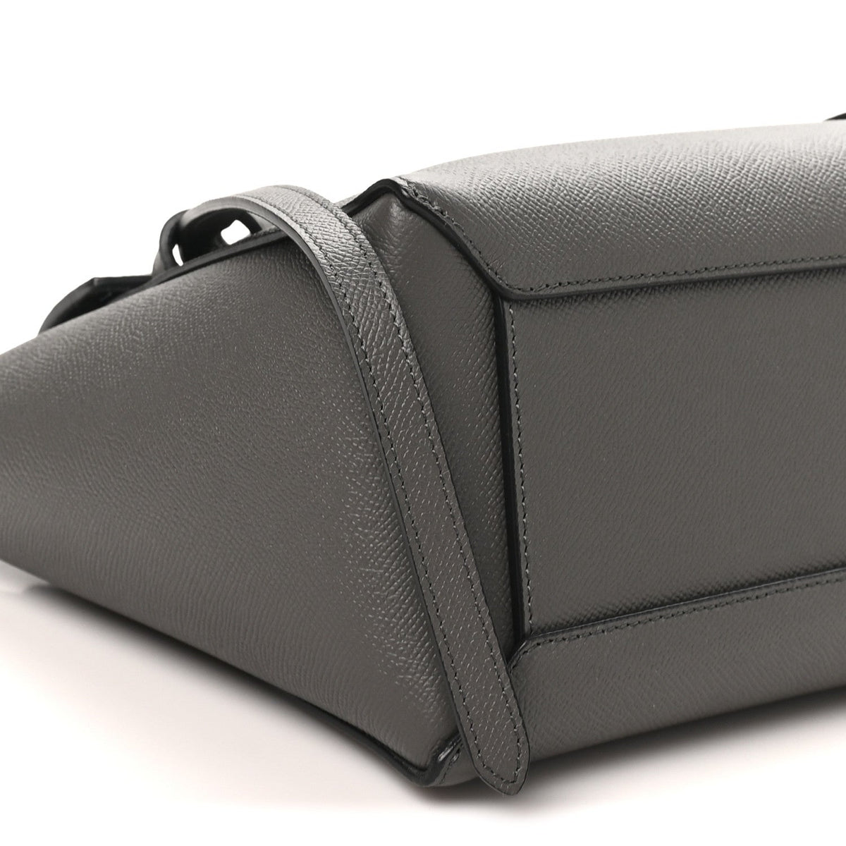 Calfskin Belt Bag - Grey
