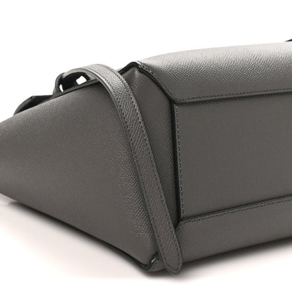 Calfskin Belt Bag - Grey