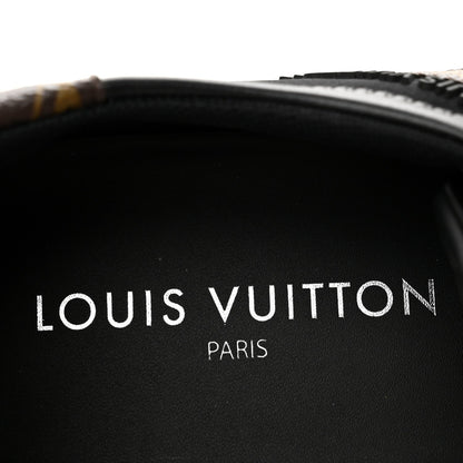 Louis Vuitton Monogram Calfskin Women's LV Sneakerina 41 Black