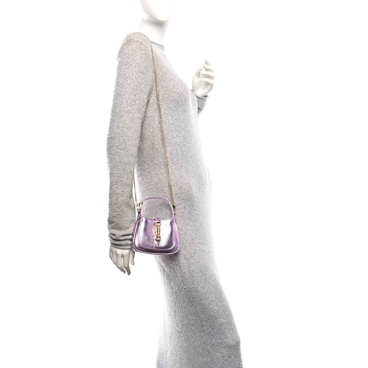 Nano Nappa Hobo Bag - Rosa