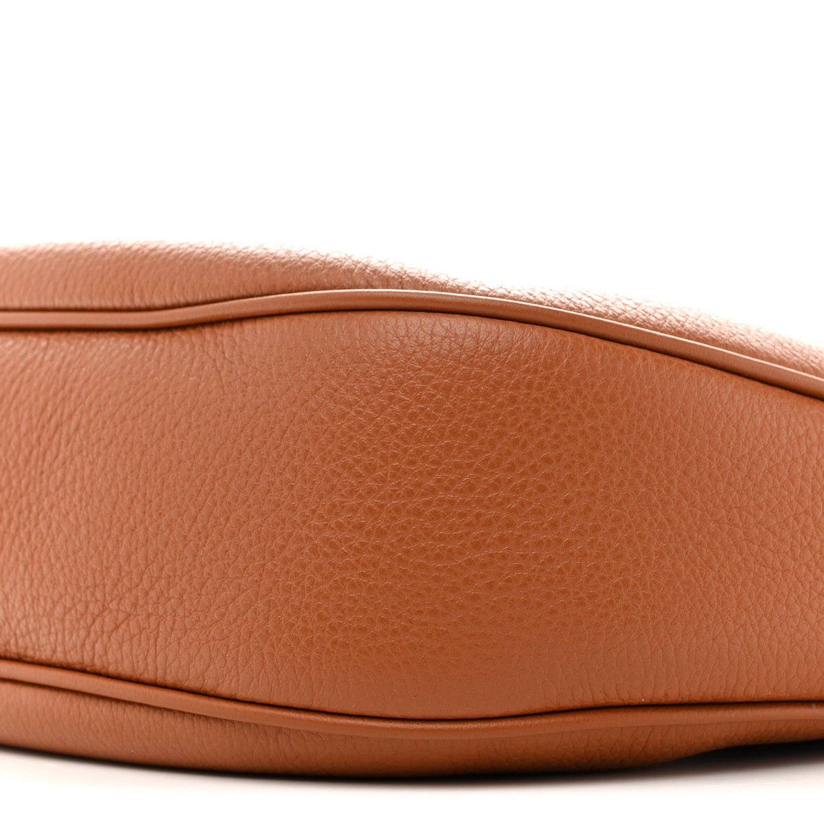 Small Calfskin Shoulder Bag - Tan