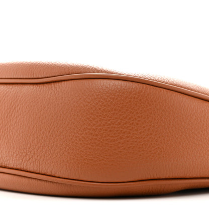 Small Calfskin Shoulder Bag - Tan