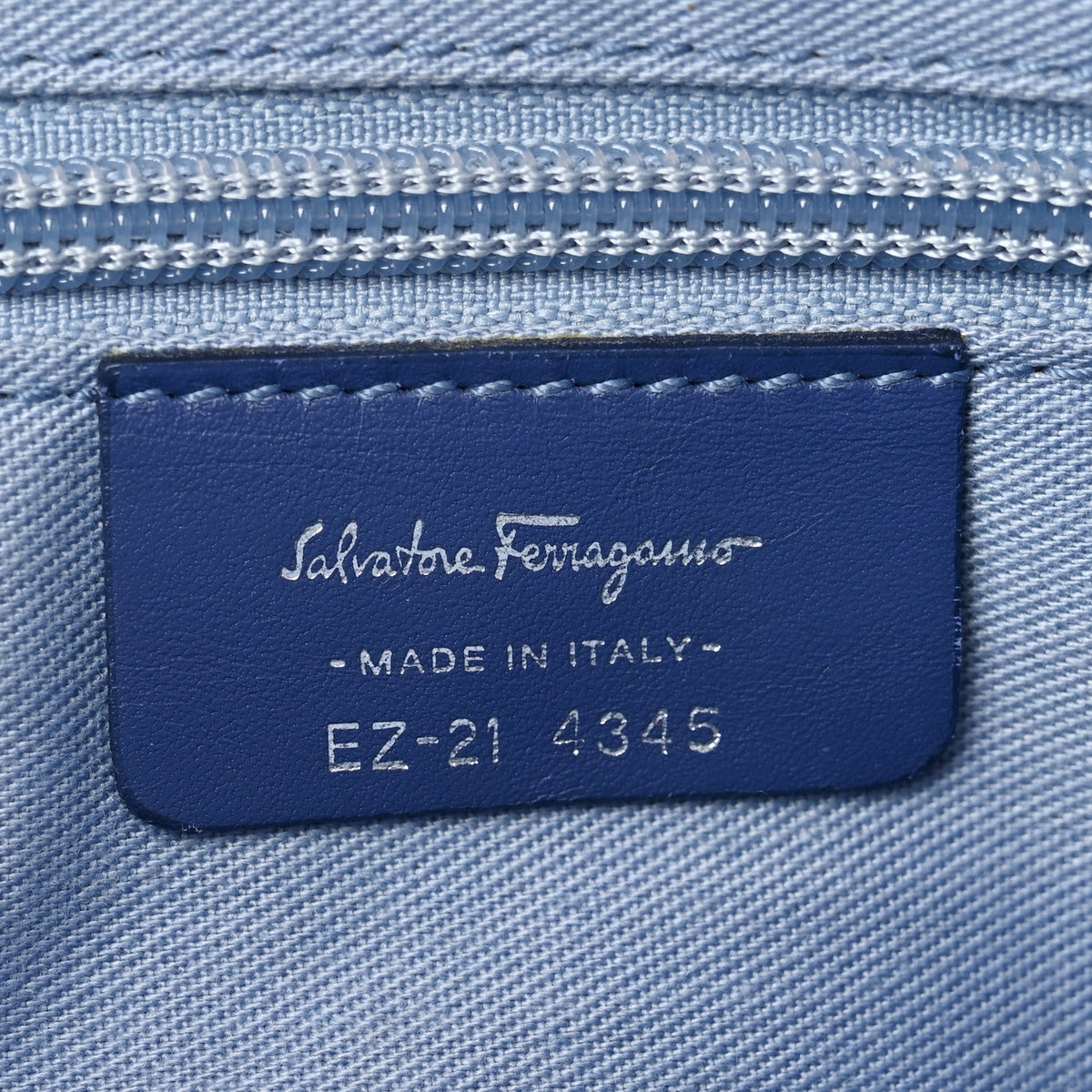 Canvas Shoulder Bag - Blue