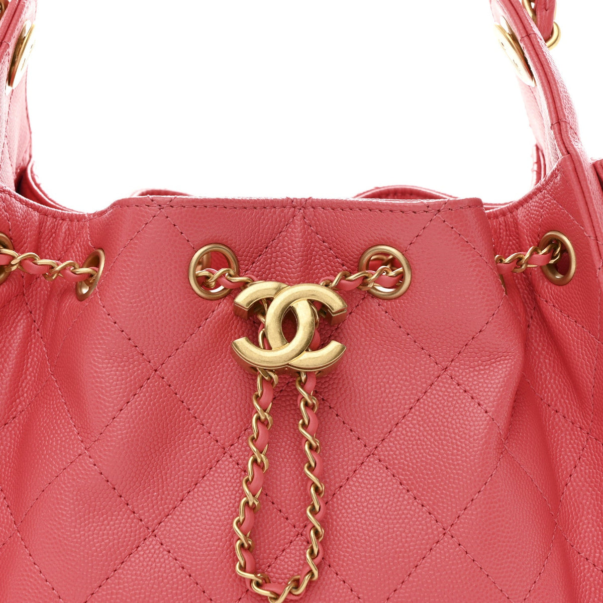Mini Quilted Caviar Handbag