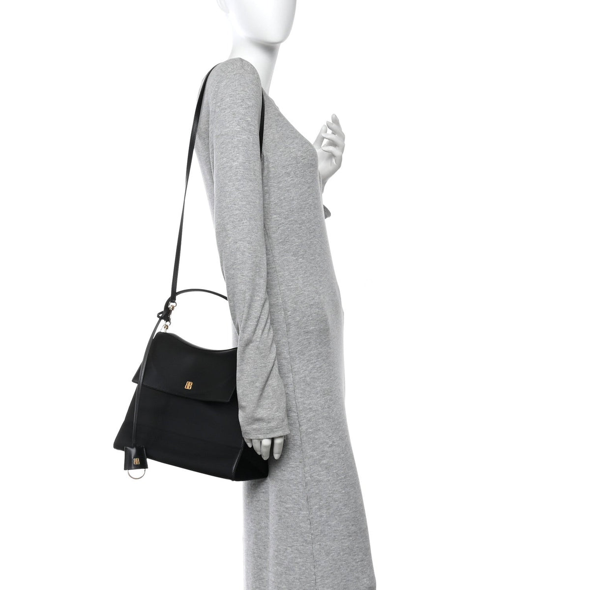 Medium Calfskin Handbag - Natural