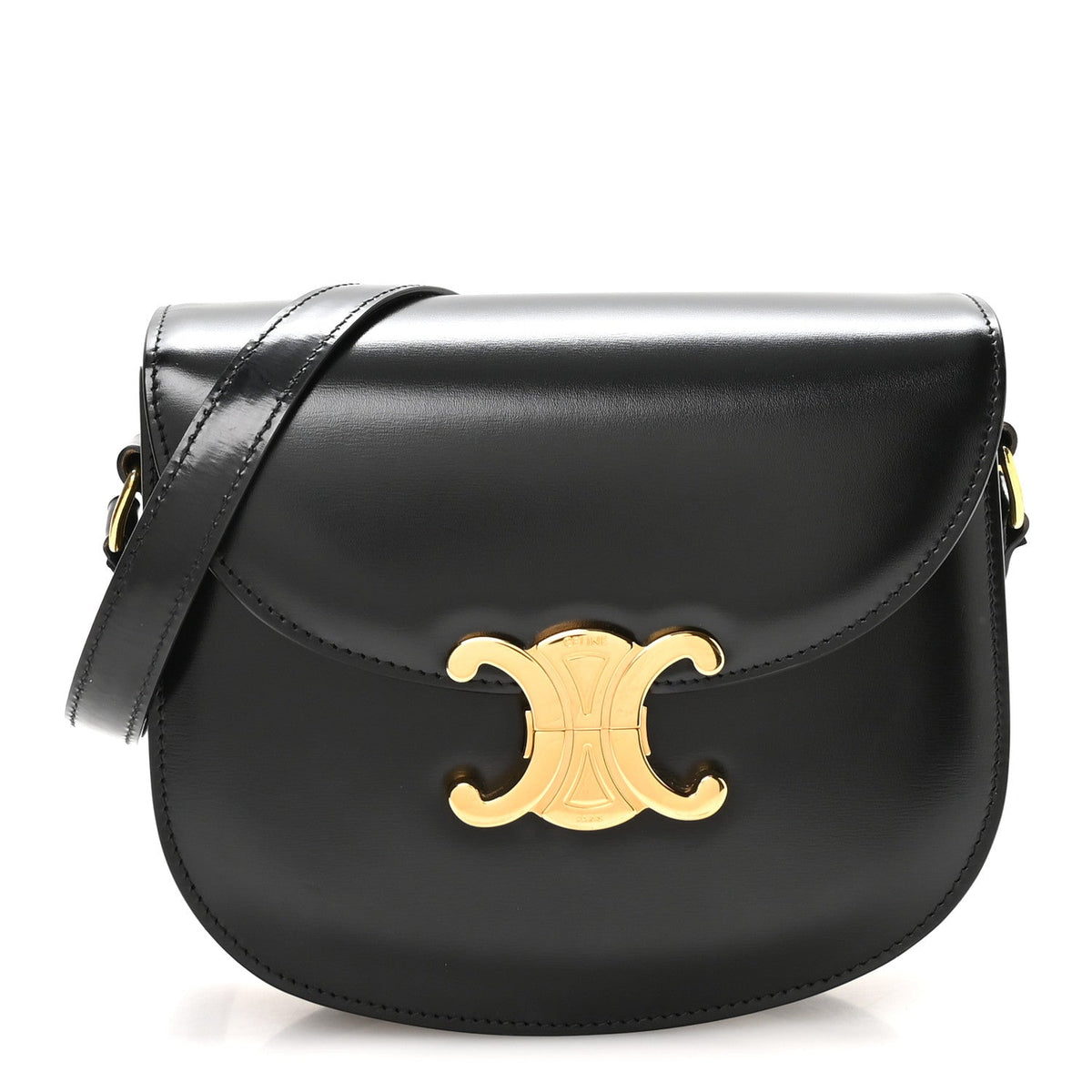 Calfskin Handbag - Black