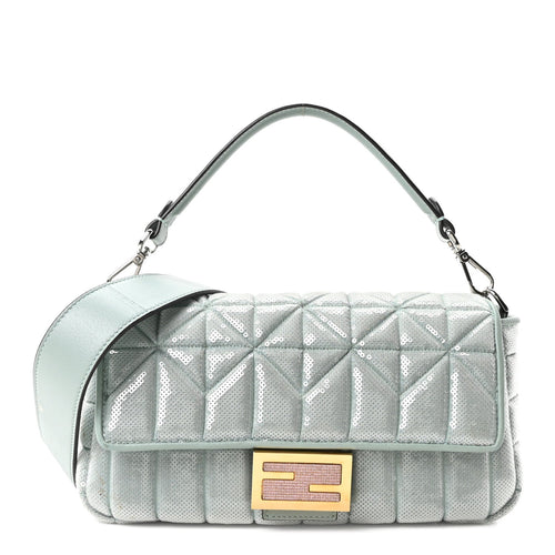 Nappa Handbag - Light Blue