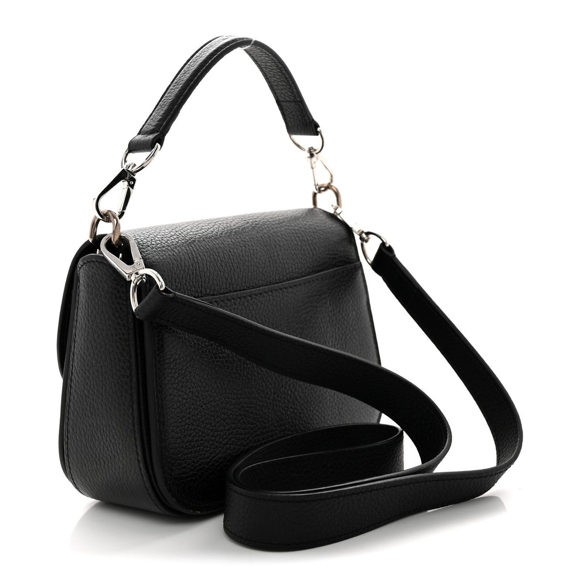 Calfskin Handbag - Black