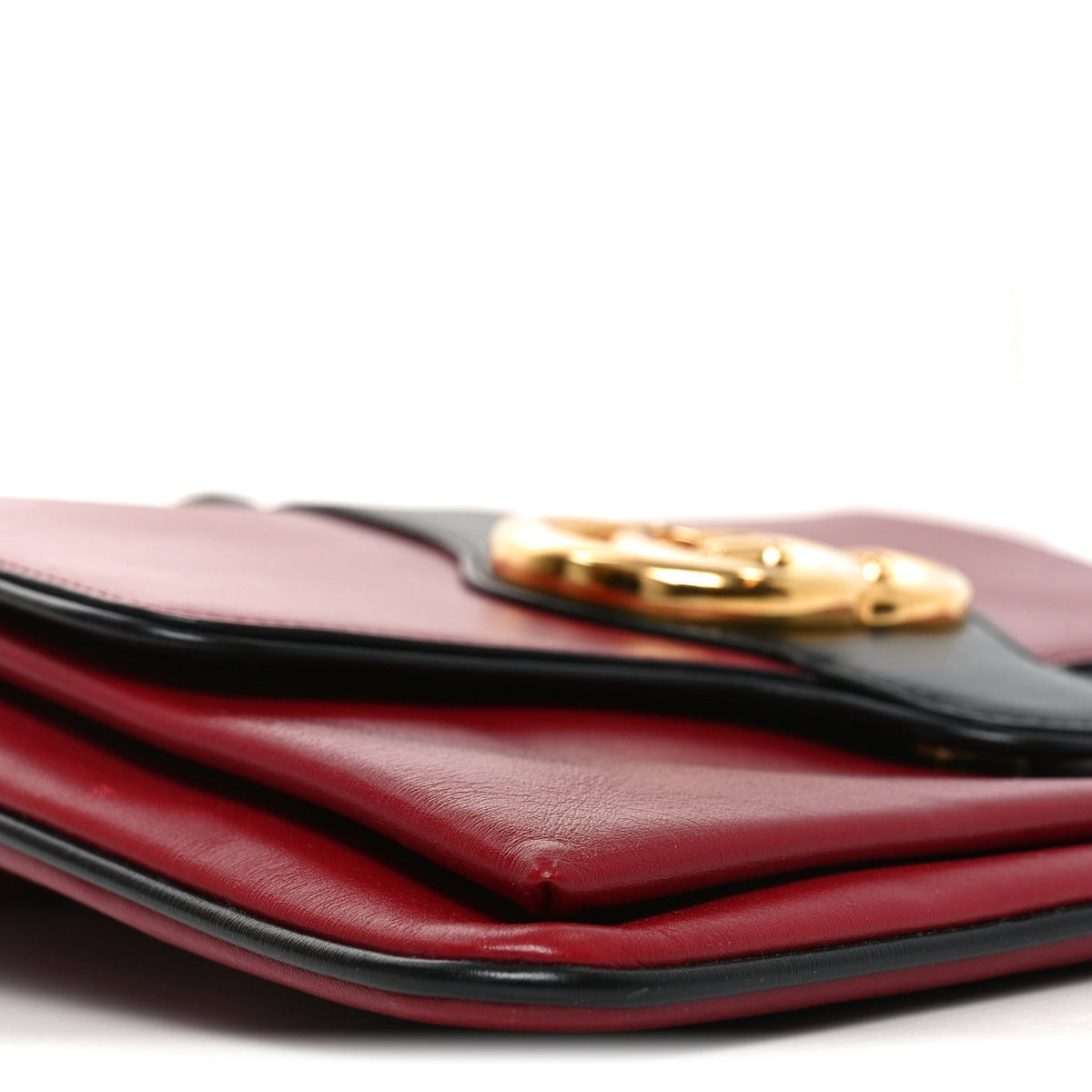 Medium Calfskin Shoulder Bag - Red