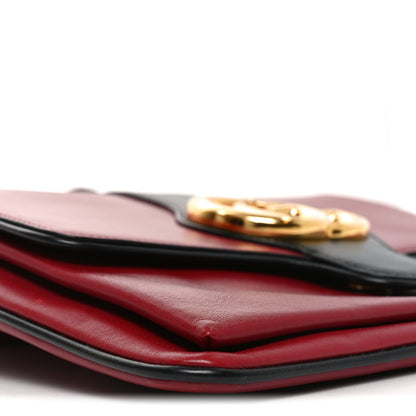 Medium Calfskin Shoulder Bag - Red