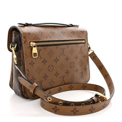 Reverse Monogram Pochette Metis Handbag