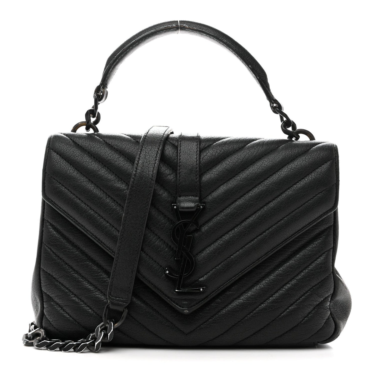 Medium Sheepskin Handbag - Black