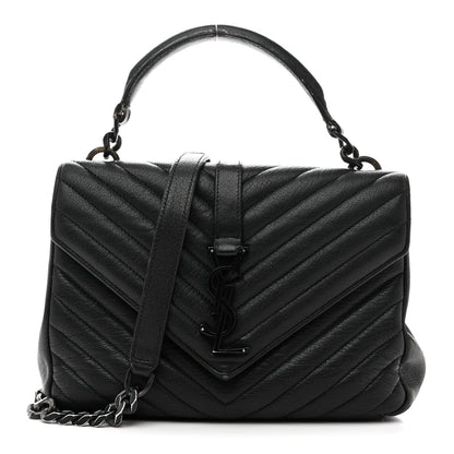 Medium Sheepskin Handbag - Black