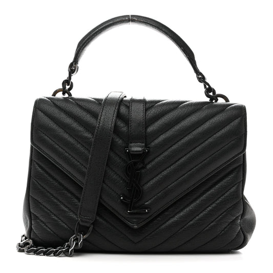 Medium Sheepskin Handbag - Black