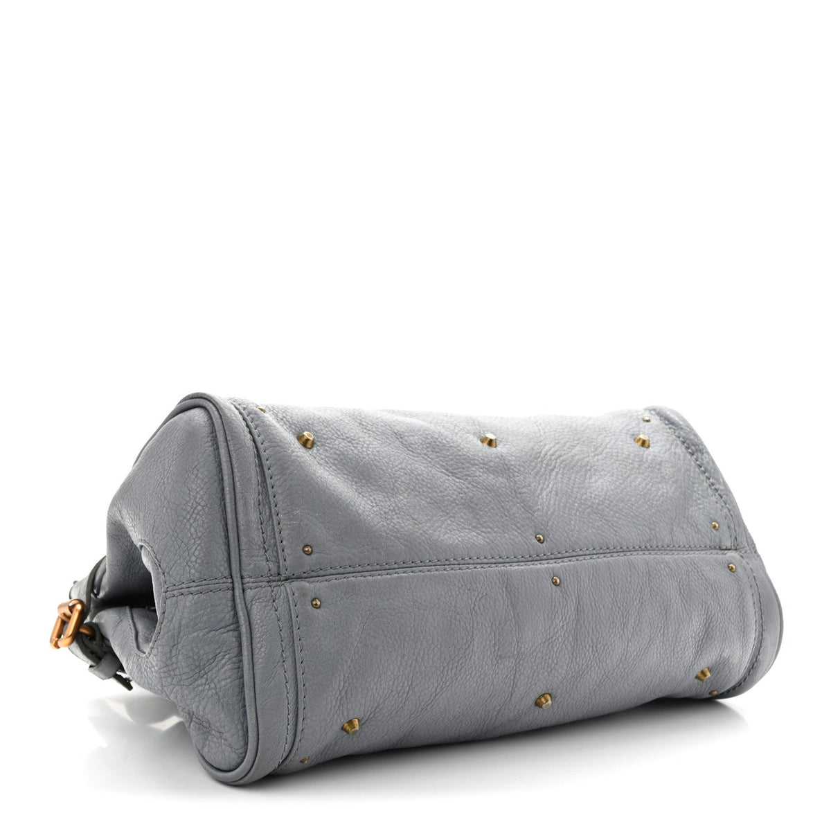 Medium Calfskin Satchel Bag - Blue