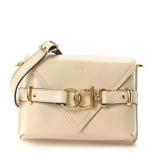 Mini Calfskin Crossbody Bag - Beige