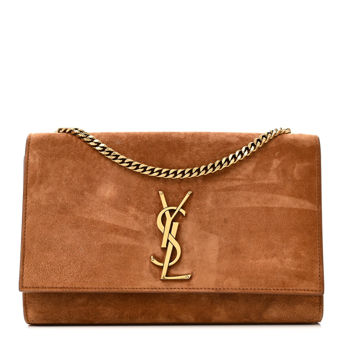 Small Suede Satchel Bag