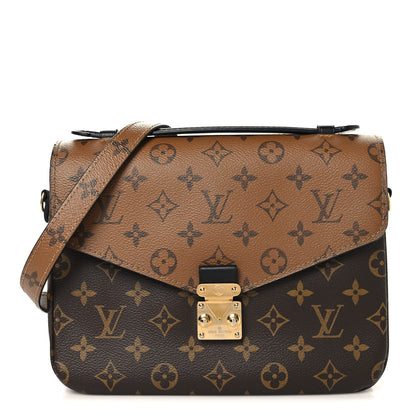 Reverse Monogram Pochette Metis Handbag