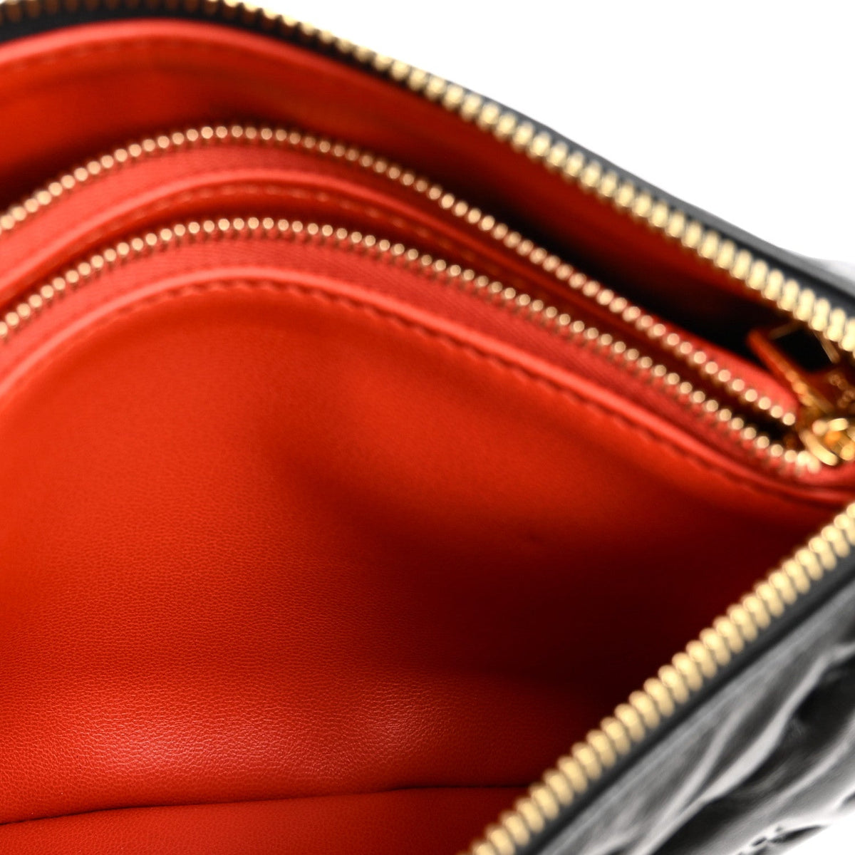 Lambskin Handbag - Black