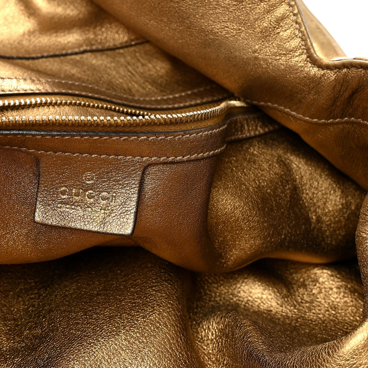 Large Hobo Bag - Gold