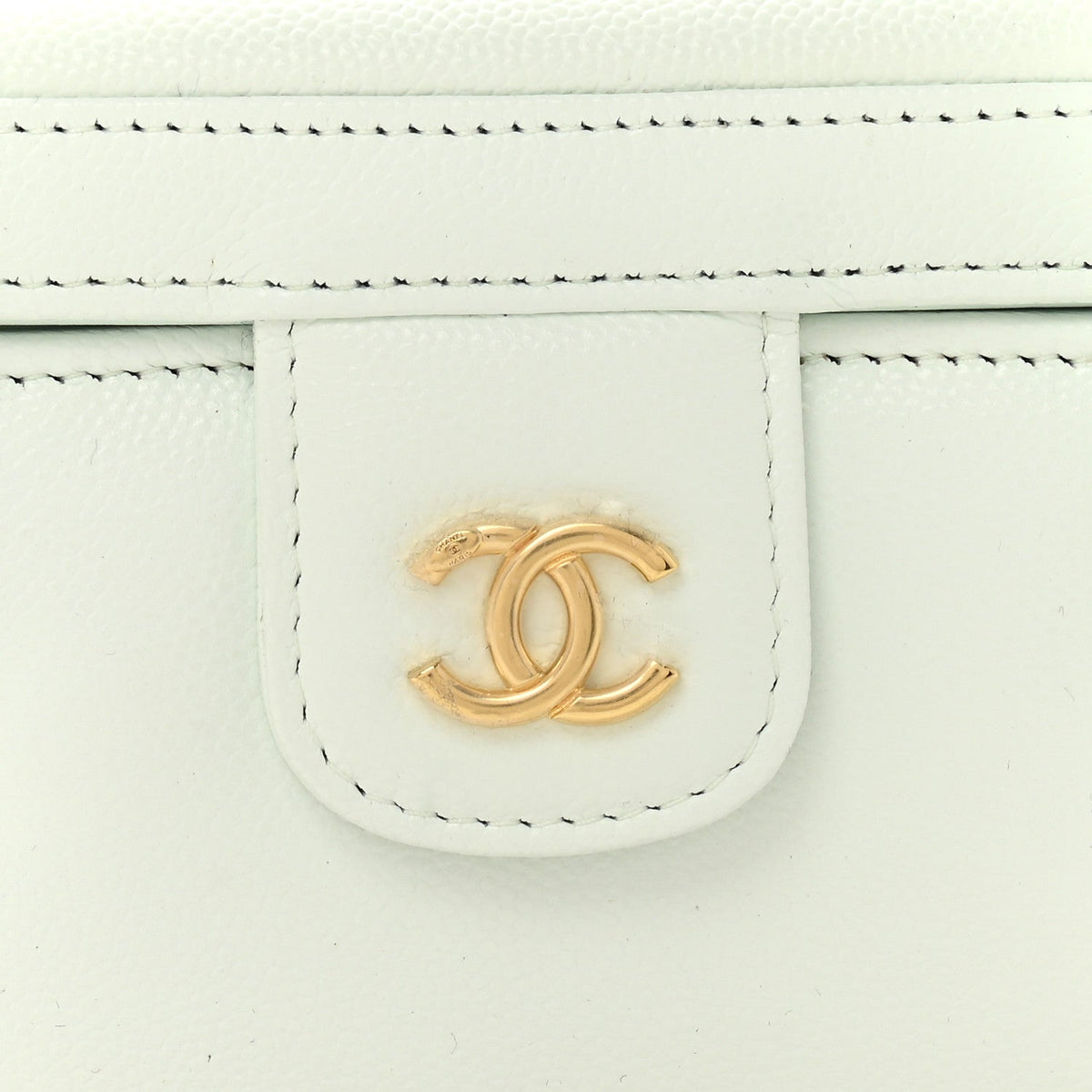 Caviar Handbag - Light Blue
