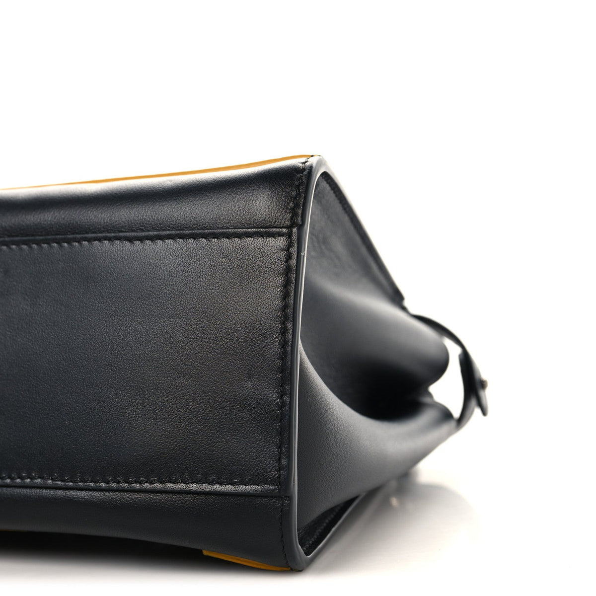 Mini Nappa Satchel Bag - Black