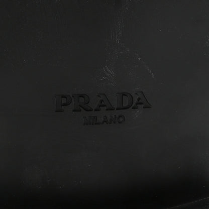 Prada Spazzolato Men's Derby Loafers 7.5 Black