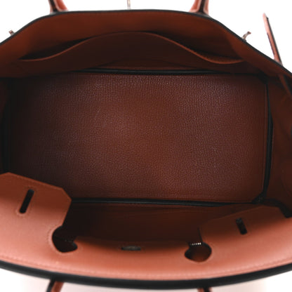 Taurillon Novillo Birkin 30 Cuivre Handbag