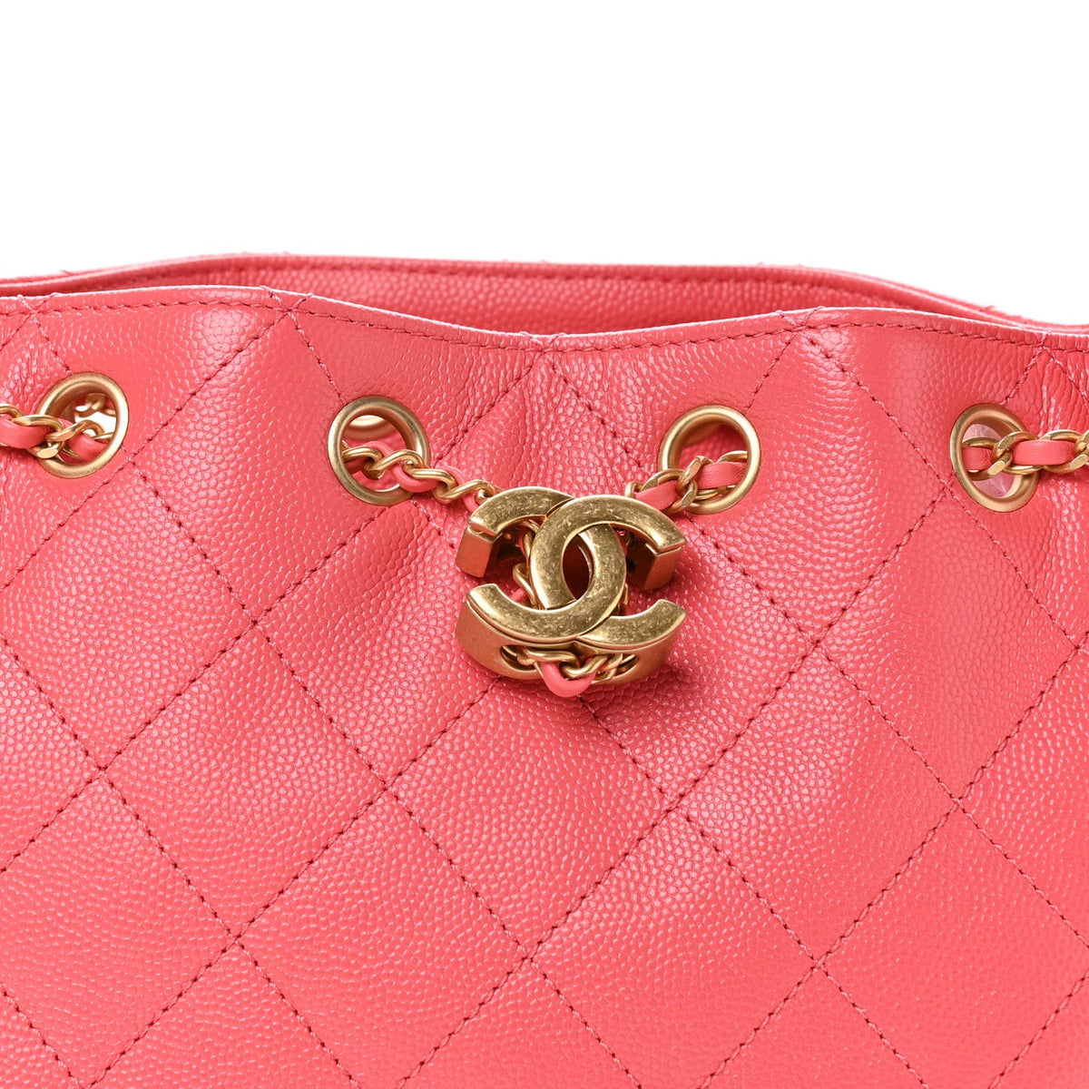 Mini Quilted Caviar Handbag