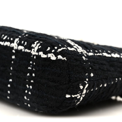 Mini Quilted Clutch Bag - Black