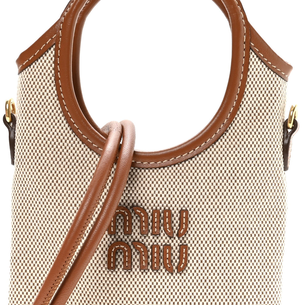 Canvas Handbag - Beige