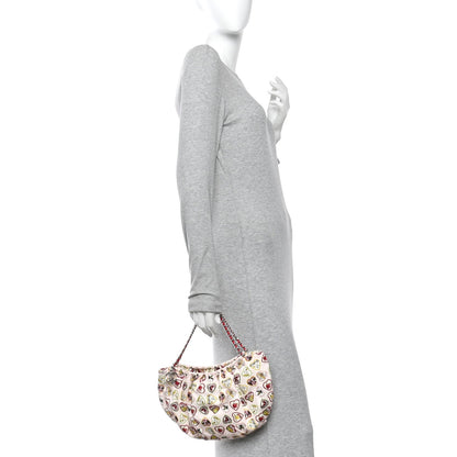 Canvas Shoulder Bag - Pink