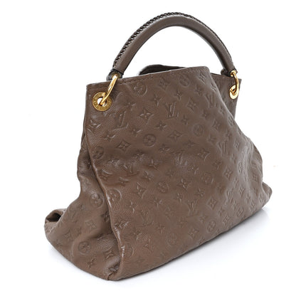 Empreinte Artsy Mm Taupe Glace Handbag