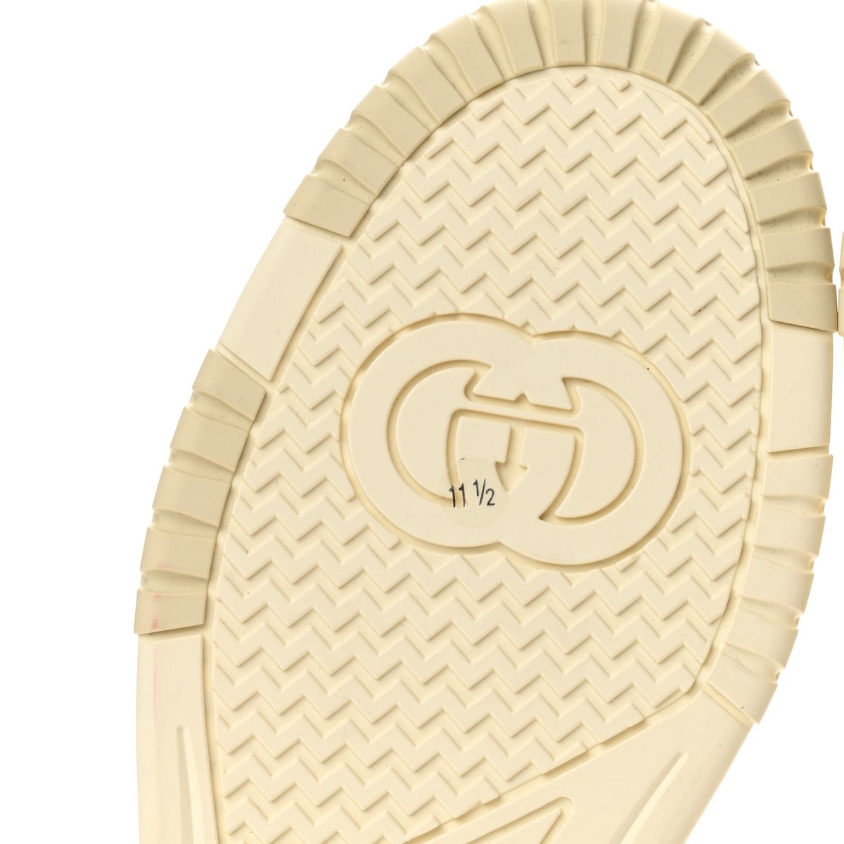 Gucci Calfskin Re-Web Men's Sneakers White